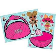 Festa LOL Surprise! - Kit Decorativo com Apliques Boneca LOL Surprise