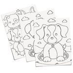 Festa Cachorrinhos - Folhas para Colorir (16x23,5cm) 08 Un