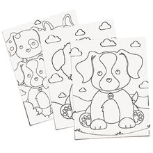 Festa Cachorrinhos - Folhas para Colorir (16x23,5cm) 08 Un