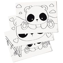 Festa Panda - Folhas para Colorir (16x23,5cm) 08 Un