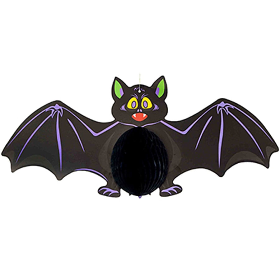 Paineis Relevo para Decoração Halloween Morcegos 3D - Magazine 25 de Março  Festas
