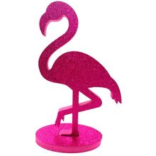 Decoração de Mesa em E.V.A. Flamingo