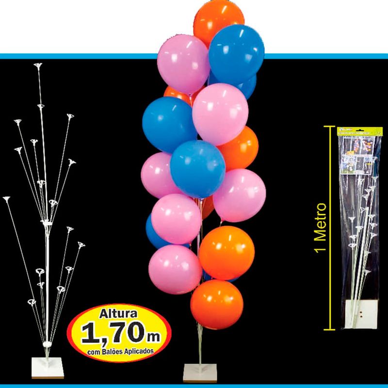 Suporte para Balões com 18 Varetas (149cm)