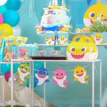 Festa Baby Shark - Faixa Decorativa