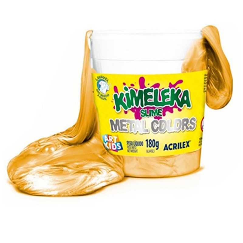 Lembrancinha Infantil - Geléia Amoeba Kimeleka Metálica 180g