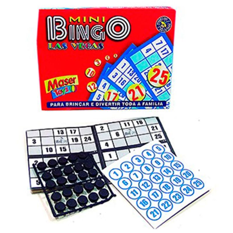 Joguinhos de Bolsa: Mini Bingo - Lalalume