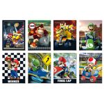 Festa Mario Kart - Cartaz Decorativo - 8 Un