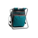 Mochila Térmica com Assento Azul Turquesa e Cinza (Curaçao) - 10 Peças