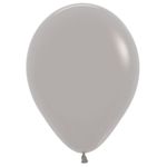 Balão Látex Fashion Cinza 5" / 13cm - 50 Un