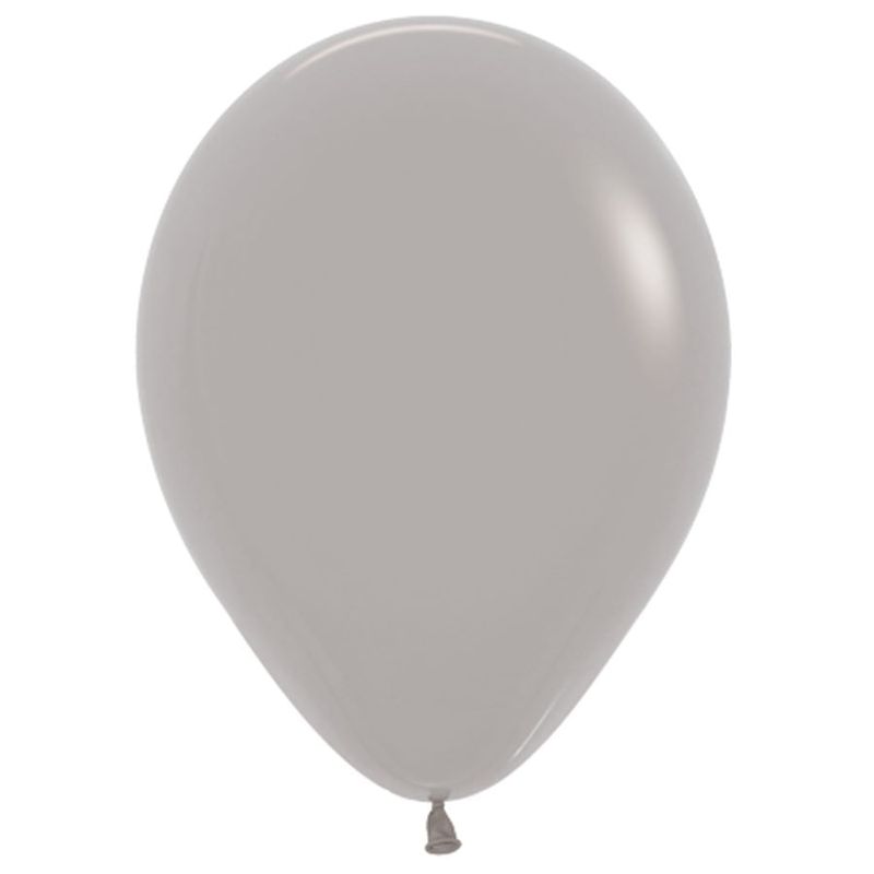 Balão Látex Fashion Cinza 5" / 13cm - 50 Un