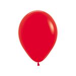 Balão Látex Fashion Vermelho 10" / 25cm - 50 Un