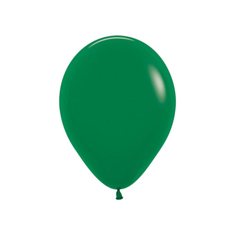 Balão Látex Fashion Verde Selva 10" / 25cm - 50 Un