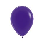 Balão Látex Cristal Violeta 12" / 30cm - 50 Un