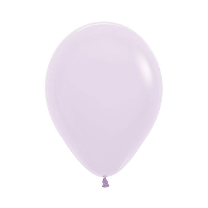 Balão Látex Pastel Mate Lilás 12" / 30cm - 50 Un