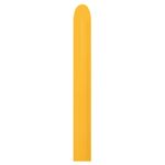 Balão Látex Twist Fashion Amarelo Girassol 260'' / 5x150cm - 50 Un