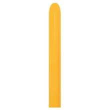 Balão Látex Twist Fashion Amarelo Girassol 260'' / 5x150cm - 50 Un