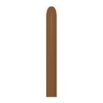 Balão Látex Twist Fashion Mocha 260'' / 5x150cm - 50 Un