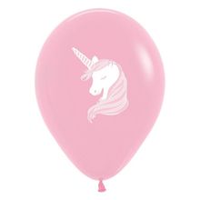 Balão Látex Impressão 2 Lados Fashion Unicórnio Sortido 12" / 30cm - 50 Un
