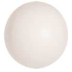 Balão Clear Esfera Branco 15'' / 38cm