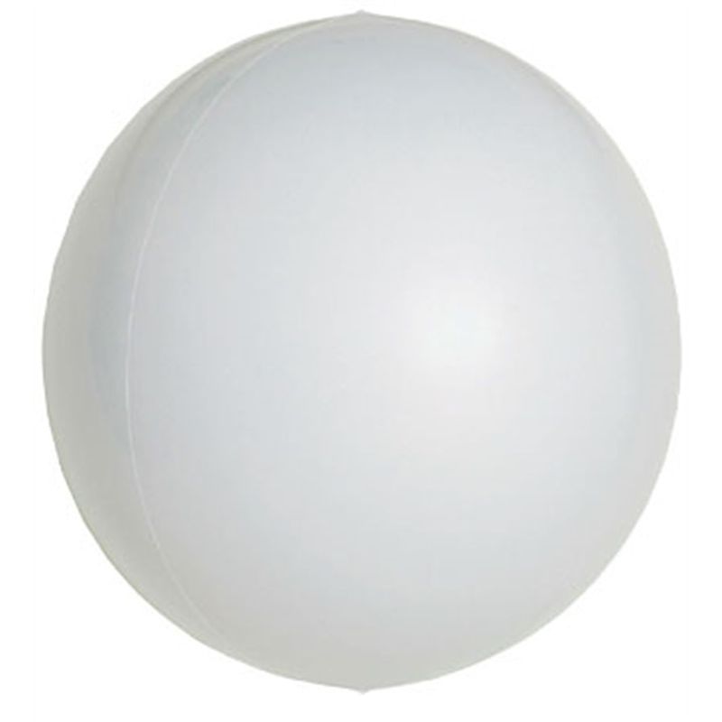 Balão Clear Esfera Branco 24'' / 60cm