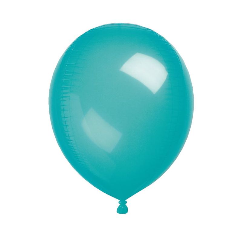 Balão Clear Gota Azul 15'' / 38cm