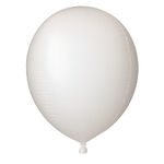 Balão Sólido Gota Branco 15'' / 38cm