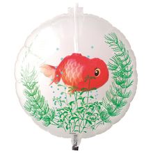 Balão Clear Aquário Peixe Ranchu 20'' / 50cm