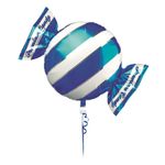 Balão Metalizado Candy Premium Azul 18" / 45cm