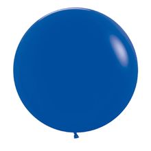 Balão Gigante Látex Fashion Azul Royal 24" / 60cm - 3 Un