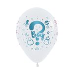 Balão Látex Impressão 360 Fashion Guess Girl Or Boy 12" / 30cm - 12 Un