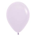 Balão Látex Pastel Mate Lilás 15" / 23cm - 25 Un