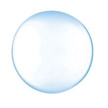 Balão Bolha Clear Azul 24'' / 60 cm