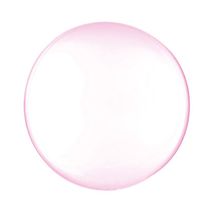 Balão Bolha Clear Rosa 24'' / 60cm