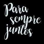 Lettering Transfer para Balão para Sempre Juntos Branco G 32X28 cm