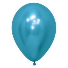 Balão Látex Reflex Azul 5" / 13cm - 50 Un