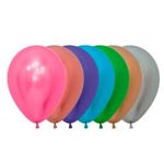 Balão Látex Reflex Sortido 12" / 30cm - 50 Un