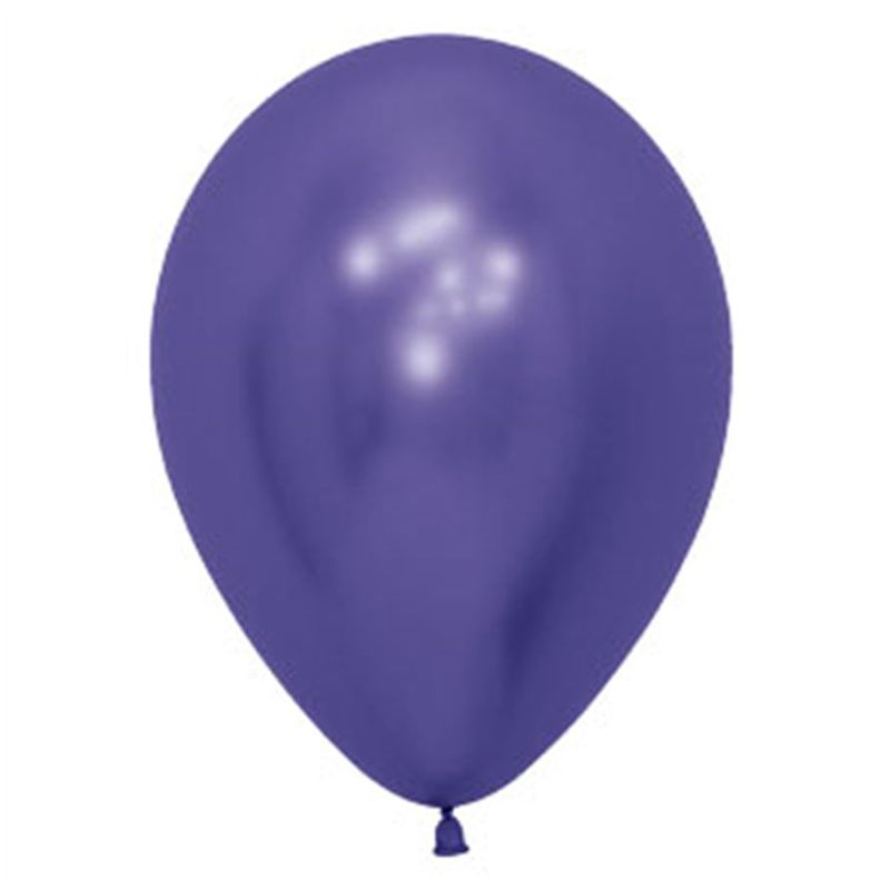 Balão Látex Reflex Violeta 12" / 30cm - 50 Un