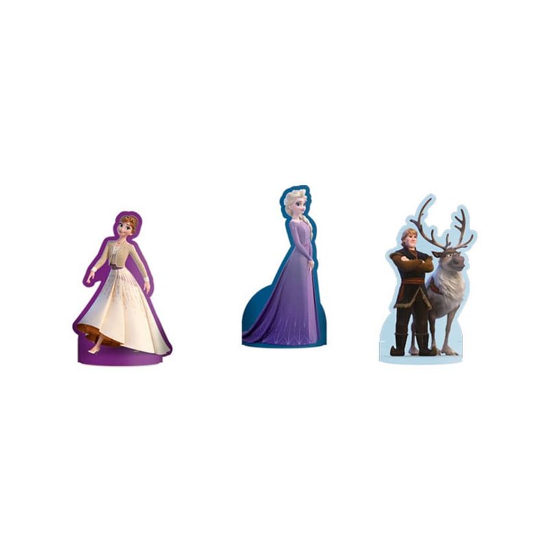 Festa Frozen Disney - Kit Decorativo de Mesa Frozen 2 - 6 Un
