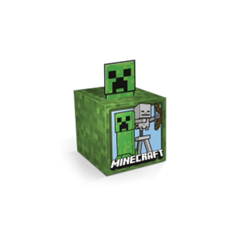 Festa Minecraft - Caixa para Lembrancinhas Minecraft - 08 Un