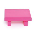 Mini Bandeja Quadrada Pink Neon 12x12x4,5