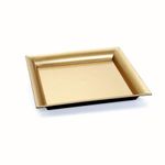 Bandeja Decorativa Quadrada Glitter Dou 25x25x2,5
