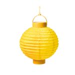 Lanterna Redonda com Luz Amarelo 20 cm