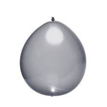 Balão com Led Perolado Prata - 5 Peças