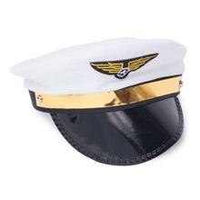 Acessório Chapéu Piloto Branco