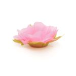Forminhas para Doces Flores com Folhas Rosa Claro - 40 Un