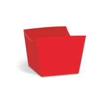 Forminhas para Doces Mini Cachepot Vermelho Pacote com 36 Un