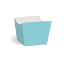 Forminhas para Doces Mini Cachepot Turquesa Pacote com 36 Un