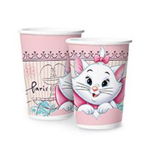 Festa Gatinha Marie - Copo de Papel 180ml Marie Paris - 8 Un