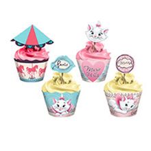 Festa Gatinha Marie - Cupcake Wrapper Marie Paris 12 Un