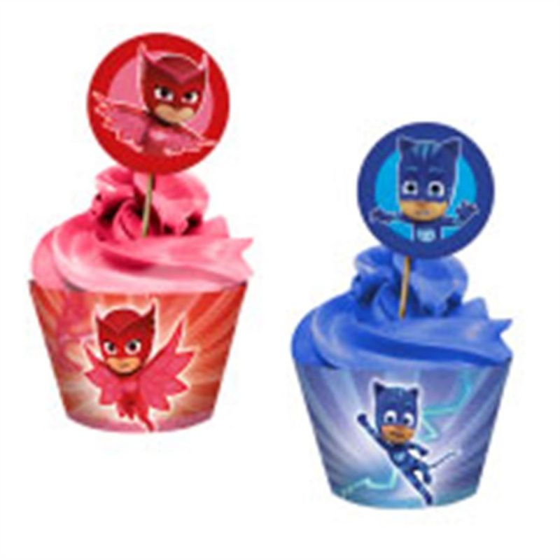 Festa PJ Masks - Forma para Cupcake Pj Masks - 12 Un